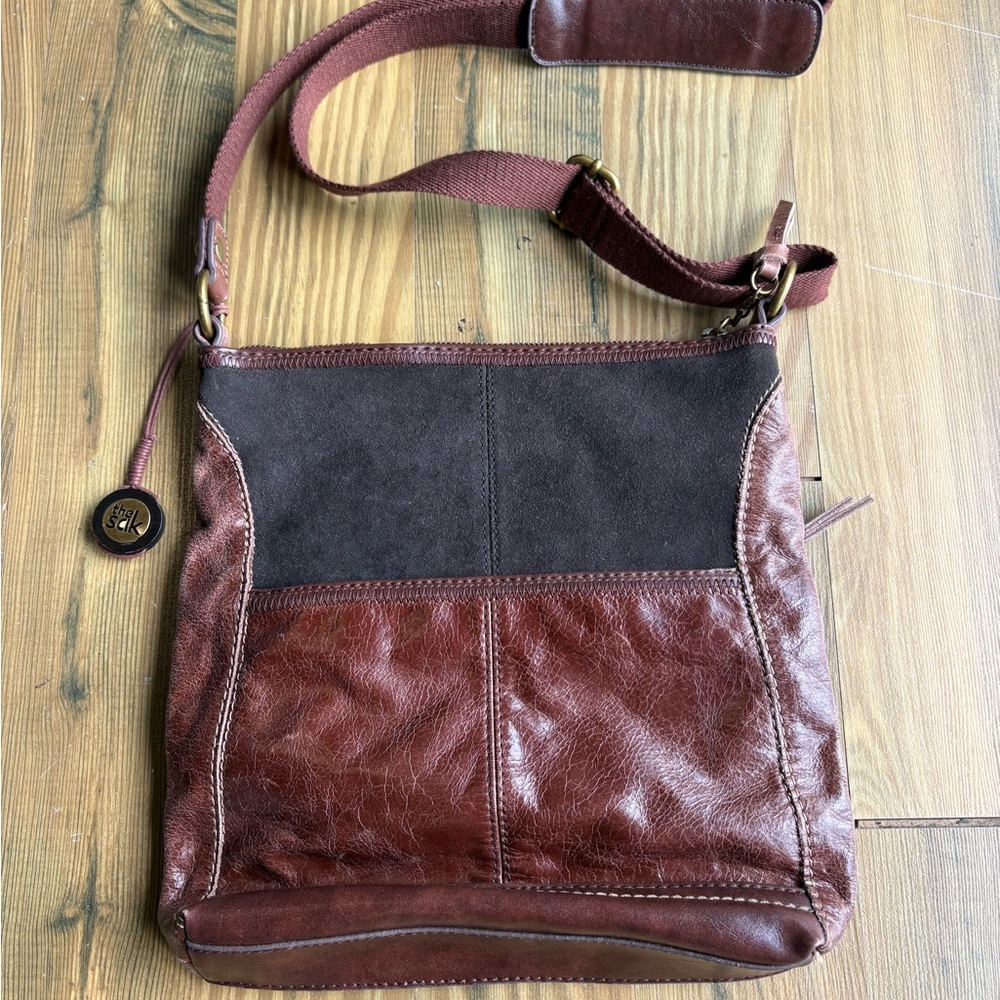 The Sak Multicolor Patchwork Shoulder Bag - image 3